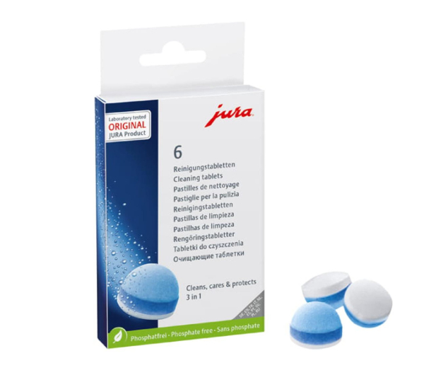 Jura 3-FAZOWE Tabletki czyszczące 6 szt. - 1178551 - zdjęcie